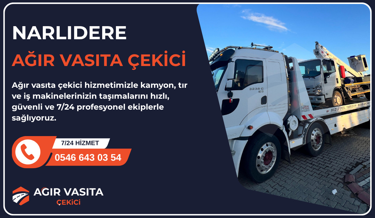 Narlıdere Ağır Vasıta Çekici